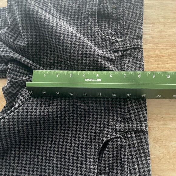 Kut From The Kloth Pants Houndstooth Skinny‎ Ponte Trousers Womens Size 6 - Picture 8 of 10